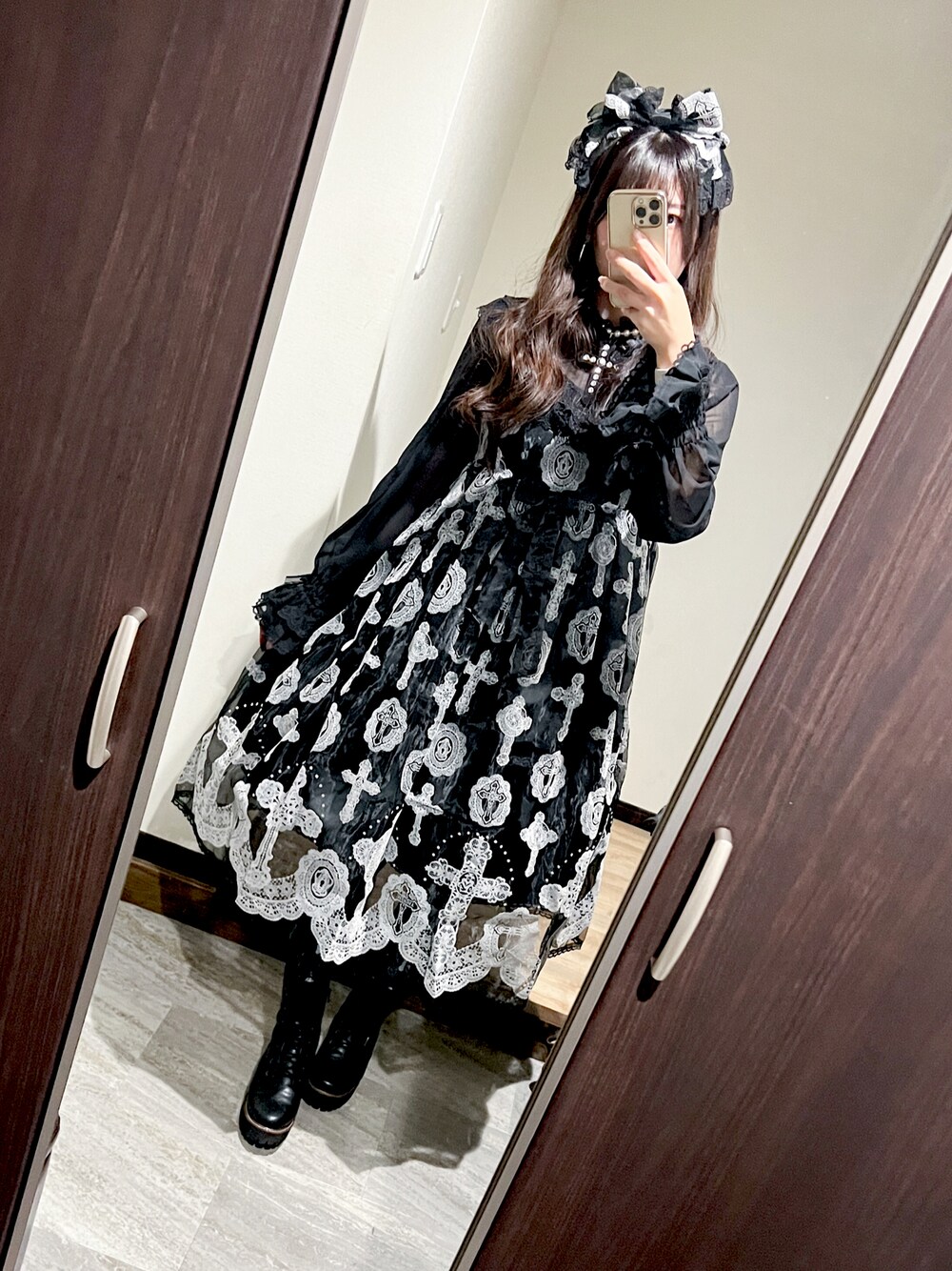 せつこにゃあ⚡︎｜Angelic Prettyのワンピースを使った