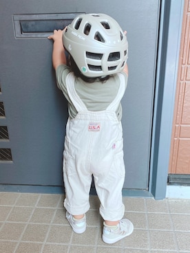 u_rontyaさん（キッズ・70cm）の秋コーディネート