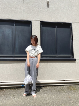 「ヤングcepo」｜imaiさん（レディース・153cm）の夏コーディネート