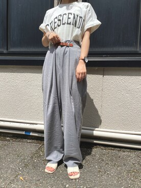 「ヤングcepo」｜imaiさん（レディース・153cm）の夏コーディネート