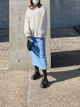 KYさん(レディース・160cm)の冬コーディネート