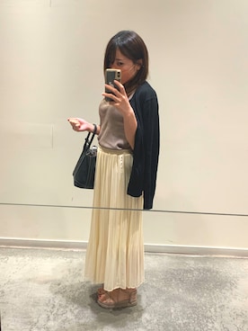 「UNBILLION（アンビリオン）のアイテム」を使った、かすみんさん（レディース・153cm）の夏コーディネート