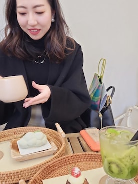「theory（セオリー）のアイテム（ジャケット/アウター）」を使った、yuriさん（レディース・161cm）の冬コーディネート