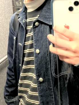 「SEVENDAYS=SUNDAY（セブンデイズサンデイ）のアイテム（ジャケット/アウター）」を使った、chokkunさん（レディース・156cm）の秋コーディネート