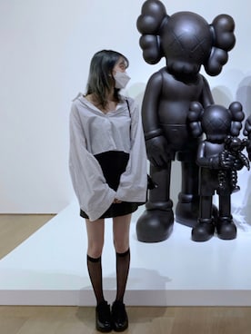 「マルジェラ」｜「アイテム（その他）」を使った、harunaさん（レディース・165cm）の秋コーディネート
