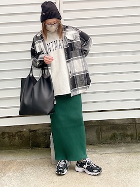 moyooonnさん（レディース・152cm）の冬コーディネート