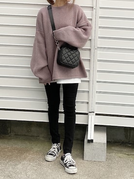 moyooonnさん（レディース・152cm）の冬コーディネート