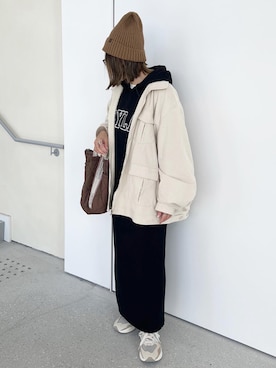 「GOLDY（ゴールディ）のアイテム（リング）」を使った、moyooonnさん（レディース・152cm）の秋コーディネート