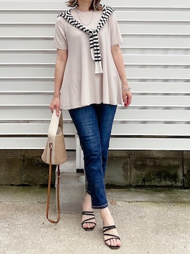 moyooonnさん（レディース・152cm）の夏コーディネート