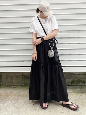 moyooonnさん（レディース・152cm）の夏コーディネート