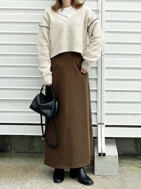 moyooonnさん（レディース・152cm）の冬コーディネート