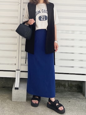 moyooonnさん（レディース・152cm）の夏コーディネート