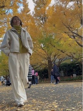 「journal standard L'essage（ジャーナルスタンダードレサージュ）のアイテム」を使った、Noriko Kurokawaさん（レディース・164cm）の秋コーディネート