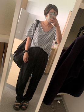 さぼまま㊼さん（レディース・158cm）の夏コーディネート