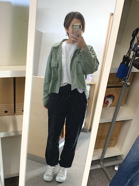 さぼまま㊼さん（レディース・158cm）の春コーディネート