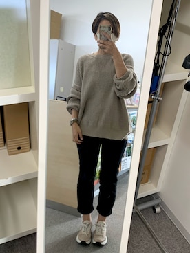 「Lucida（ルシーダ）のアイテム」を使った、さぼまま㊻さん（レディース・158cm）の春コーディネート