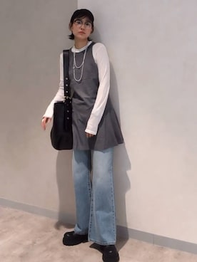 つーさんさん（レディース・164cm）の秋コーディネート