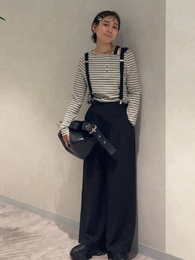 「eL（エル）の【eL】Big Shoulder Bag/184697（ショルダーバッグ）」を使った、つーさんさん（レディース・164cm・30代）の夏コーディネート