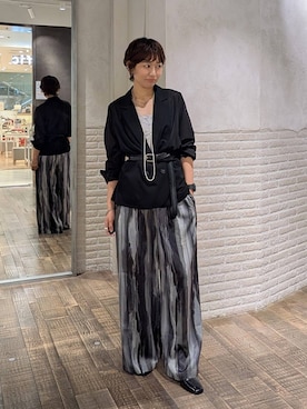 「JEANASIS（ジーナシス）のアイテム（ジャケット/アウター）」を使った、つーさんさん（レディース・164cm）の春コーディネート