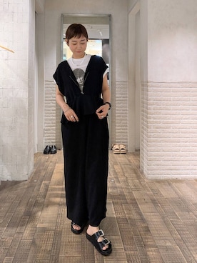 「JEANASIS（ジーナシス）のアイテム（アクセサリー）」を使った、つーさんさん（レディース・164cm）の春コーディネート