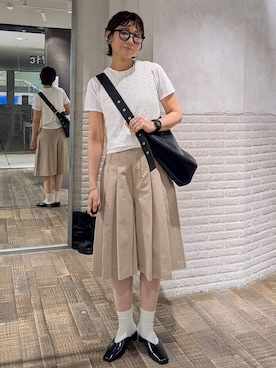 「eL（エル）のアイテム」を使った、つーさんさん（レディース・164cm）の春コーディネート