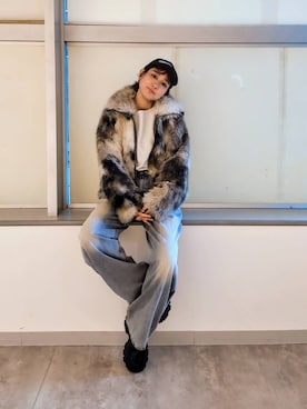 「JEANASIS（ジーナシス）のアイテム（デニムパンツ）」を使った、つーさんさん（レディース・164cm）の秋コーディネート