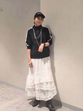 「eL（エル）のアイテム」を使った、つーさんさん（レディース・164cm）の冬コーディネート