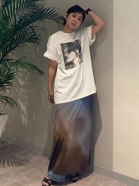 「アイテム（サンダル）」を使った、つーさんさん（レディース・164cm・30代）の夏コーディネート