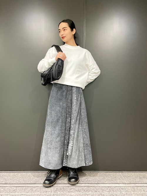 DIESEL バッグ セール】ユニセックス レザー ショルダーバッグ（ショルダー