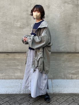 おまいさん（レディース・152cm）の春コーディネート