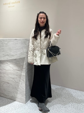 「アイテム（その他アウター）」を使った、おまいさん（レディース・152cm・20代）の秋コーディネート