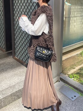 「ベストコーデ」｜「アイテム（ブルゾン）」を使った、おまいさん（レディース・152cm）の秋コーディネート