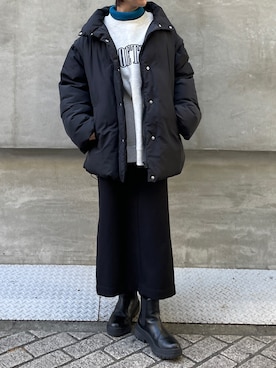 おまいさん（レディース・152cm）の冬コーディネート