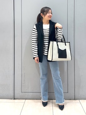 ゆうきさん（レディース・153cm）の春コーディネート