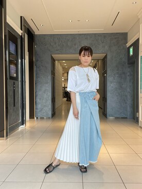 「ビーセカンド」｜「アイテム（アクセサリー）」を使った、kimmyさん（レディース・162cm）の春コーディネート