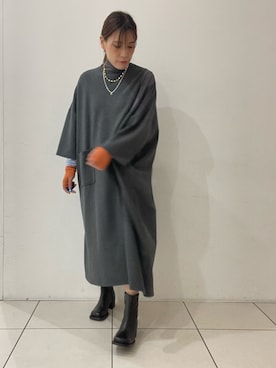 「B'2nd（ビーセカンド）のアイテム（その他）」を使った、kimmyさん（レディース・162cm）の冬コーディネート