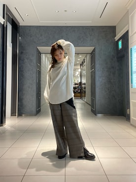 「THE KEIJI（ザ ケイジ）のアイテム」を使った、kimmyさん（レディース・162cm）の秋コーディネート