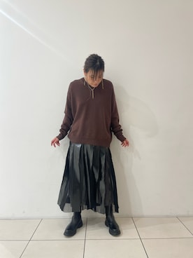 「NAKAGAMI（ナカガミ）のアイテム」を使った、kimmyさん（レディース・162cm）の夏コーディネート
