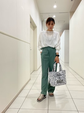 「ビーセカンド」｜「アイテム（アクセサリー）」を使った、kimmyさん（レディース・162cm）の夏コーディネート