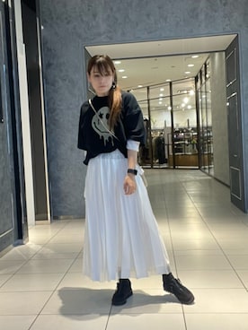 「NAKAGAMI（ナカガミ）のアイテム」を使った、kimmyさん（レディース・162cm）の夏コーディネート