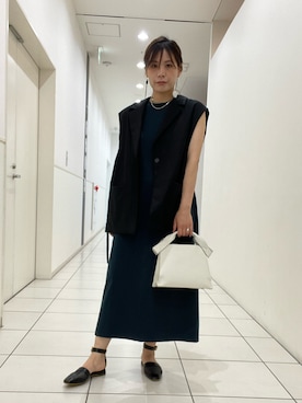 「B2nd」｜「アイテム（その他アウター）」を使った、kimmyさん（レディース・162cm）の夏コーディネート
