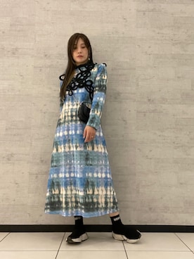 「ビーセカンド」｜「アイテム（ワンピース/ドレス）」を使った、kimmyさん（レディース・162cm）の夏コーディネート