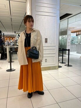 「B'2nd（ビーセカンド）のアイテム（ブーツ）」を使った、kimmyさん（レディース・162cm）の春コーディネート