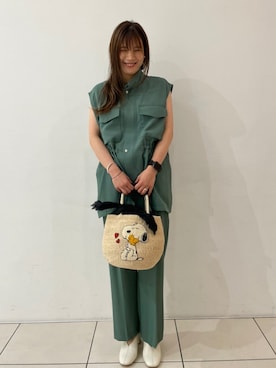 「ビーセカンド」｜「アイテム（パンプス）」を使った、kimmyさん（レディース・162cm）の夏コーディネート