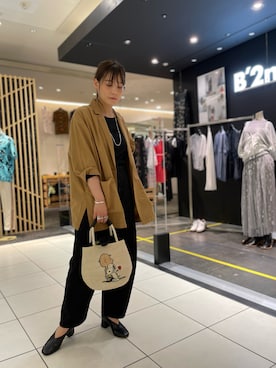 「ビーセカンド」｜「アイテム（アクセサリー）」を使った、kimmyさん（レディース・162cm）の春コーディネート