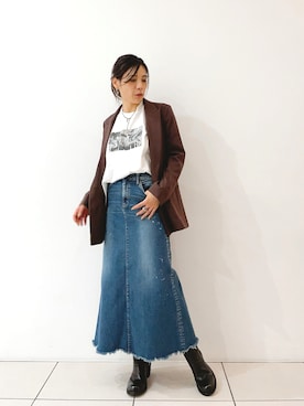 kimmyさん（レディース・162cm）の夏コーディネート