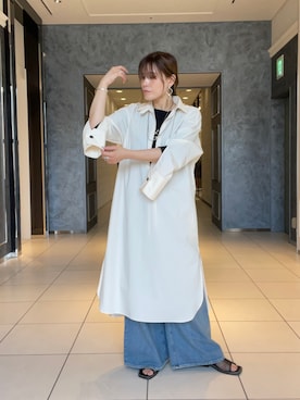 「ビーセカンド」｜「アイテム（ワンピース/ドレス）」を使った、kimmyさん（レディース・162cm）の春コーディネート