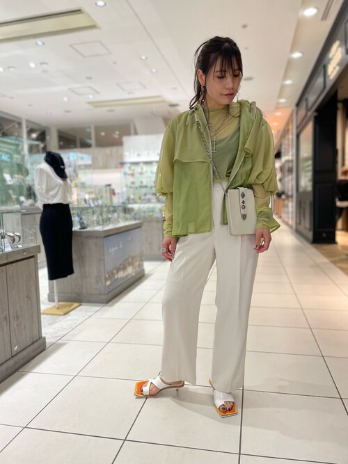 チコ【MARECHAL TERRE】 スタンドカラー　ボリュームフレアー 未使用級✨MARECHAL TERRE スタンドカラーボリュームフレアーブルゾン