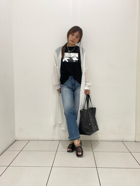 「ビーセカンド」｜「アイテム（アクセサリー）」を使った、kimmyさん（レディース・162cm）の夏コーディネート