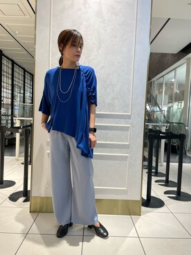 「ビーセカンド」｜「アイテム（アクセサリー）」を使った、kimmyさん（レディース・162cm）の夏コーディネート